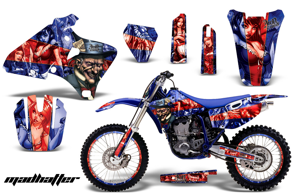 Yamaha YZ426F Graphics Kit MH Red BluBG